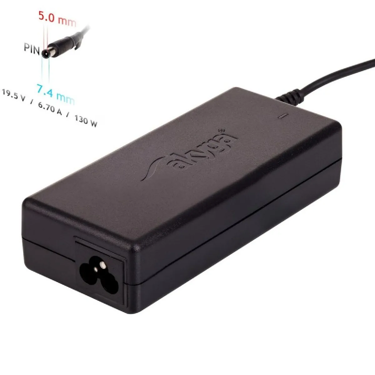 Akyga Chargeur Pour Ordinateur Portable - 130 W