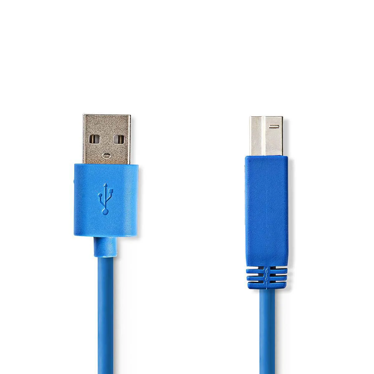 Nedis - Câble USB 3.0 - USB Type A vers USB Type B - 3 m - Bleu - Image 3