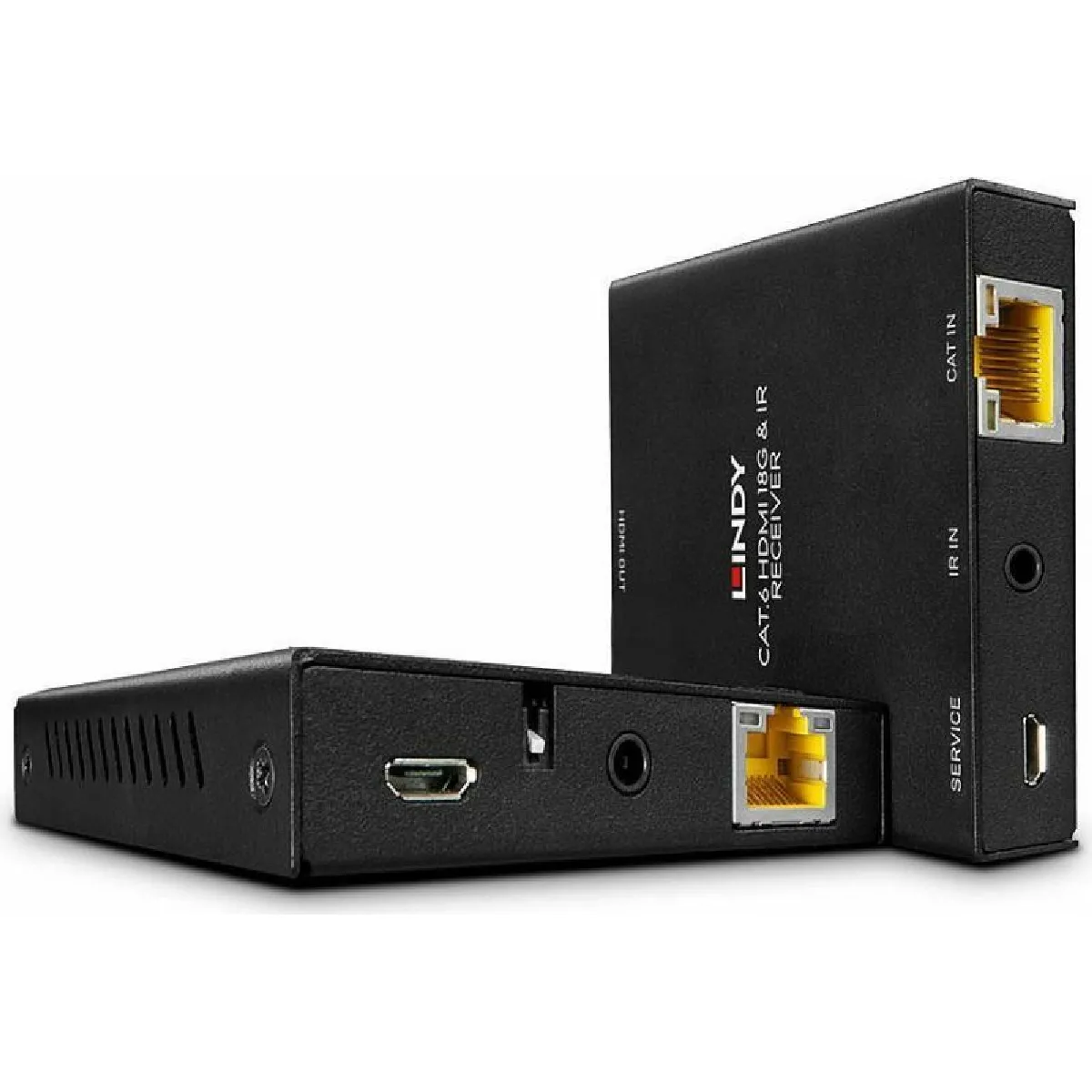 Lindy Extender Hdmi 2.0 4K60 Et Ir Cat.6 50 M Avec Poc Et Loop Out