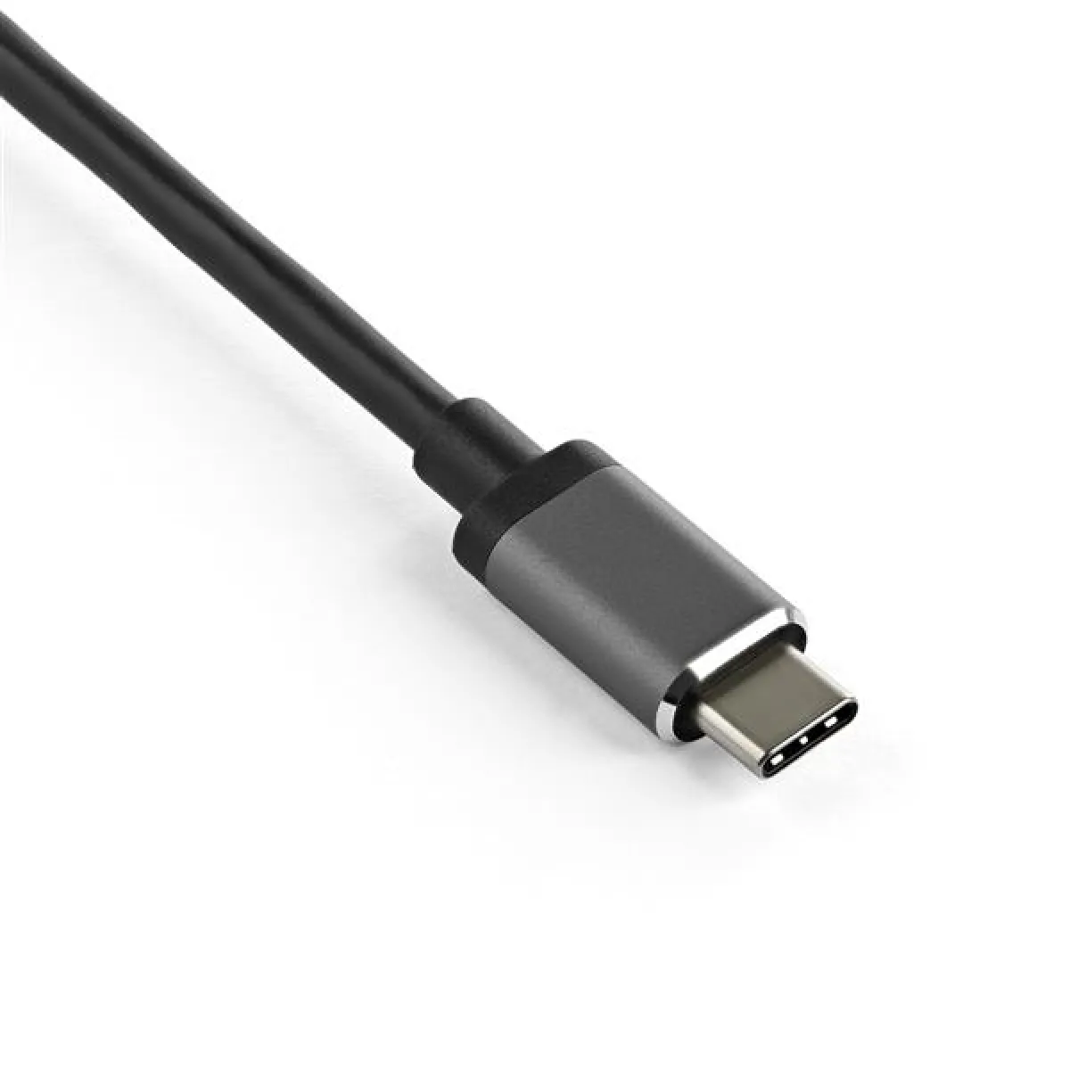 Startech.com Gris Cdp2dphd Adaptateur Multiport Usb-C Vers Displayport Ou Hdmi - 4K 60 Hz - Convertisseur 2-En-1 Usb Type-C À Dp Hdmi - Adaptateur Vidéo - 24 Pin Usb-C - Image 2