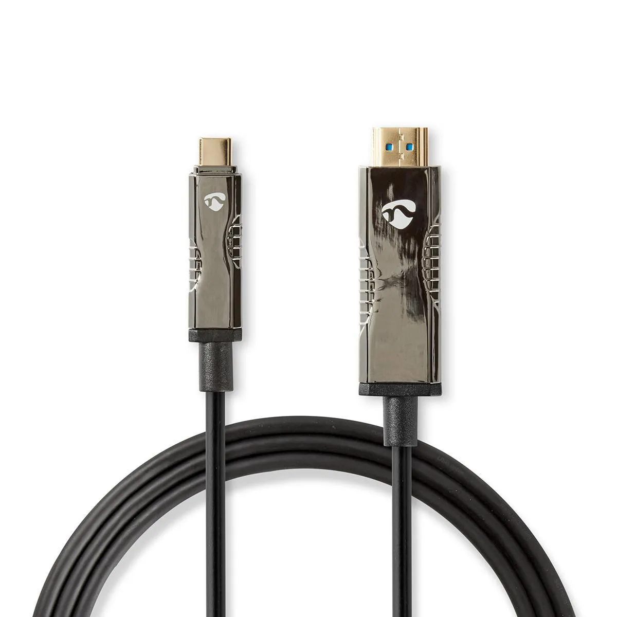 Nedis Câble Usb-C Vers Hdmi Actif Optique - 50 M
