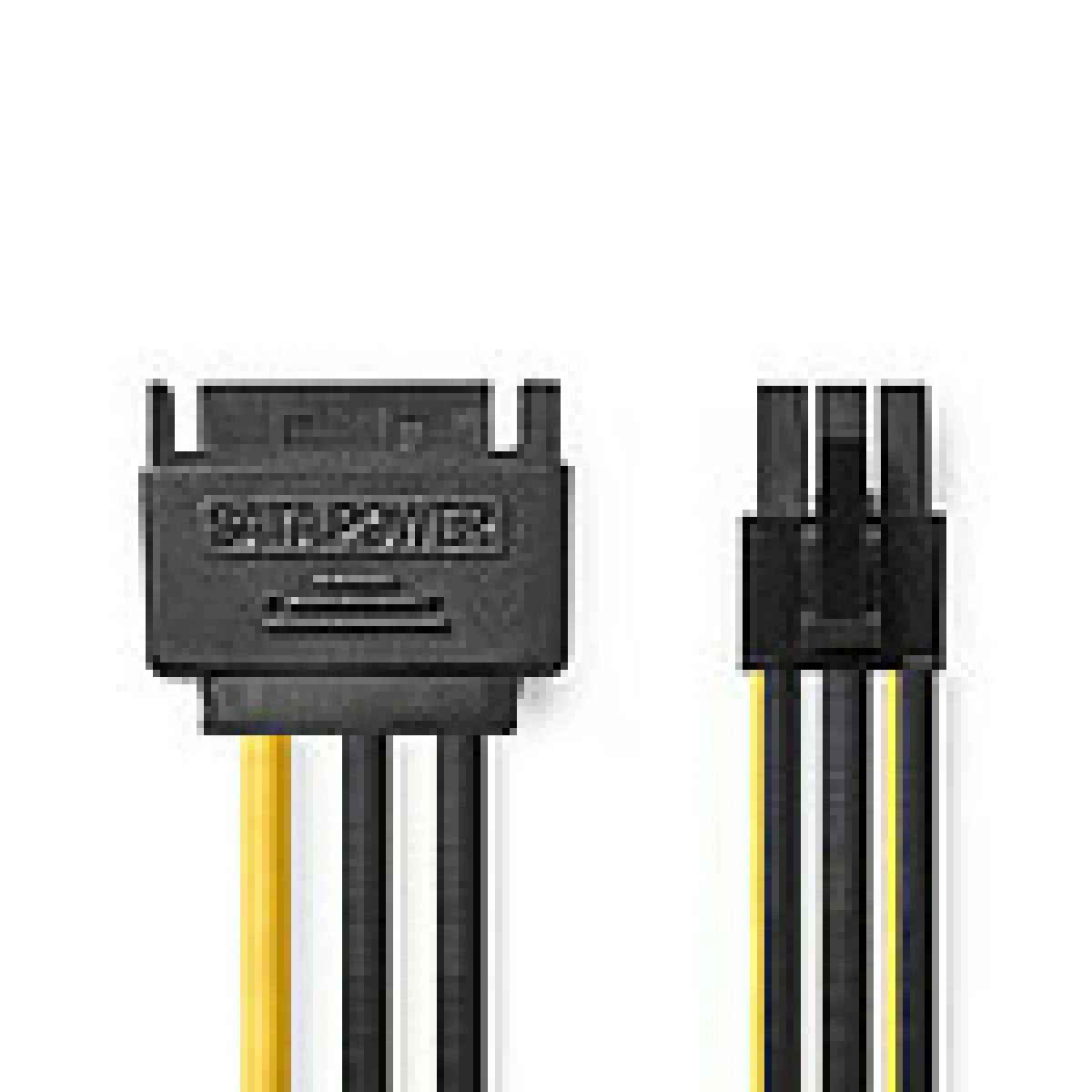 Nedis Adaptateur Alimentation Sata Vers Pci-E 6 Broches