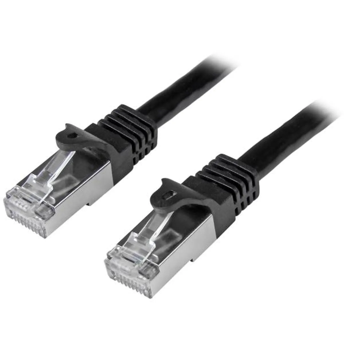 Startech.com Noir N6spat50cmbk Câble De Réseau 0,5 M Cat6 Sf/Utp (S-Ftp) - Neuf - Image 3