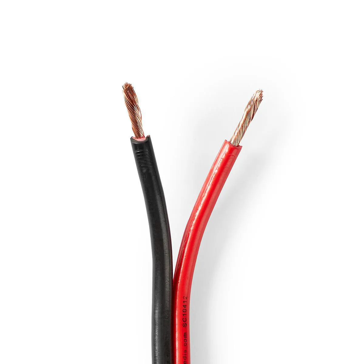 Nedis Rouge/Noir Câble Haut-Parleur 2 X 2,5 Mm² - 100 M