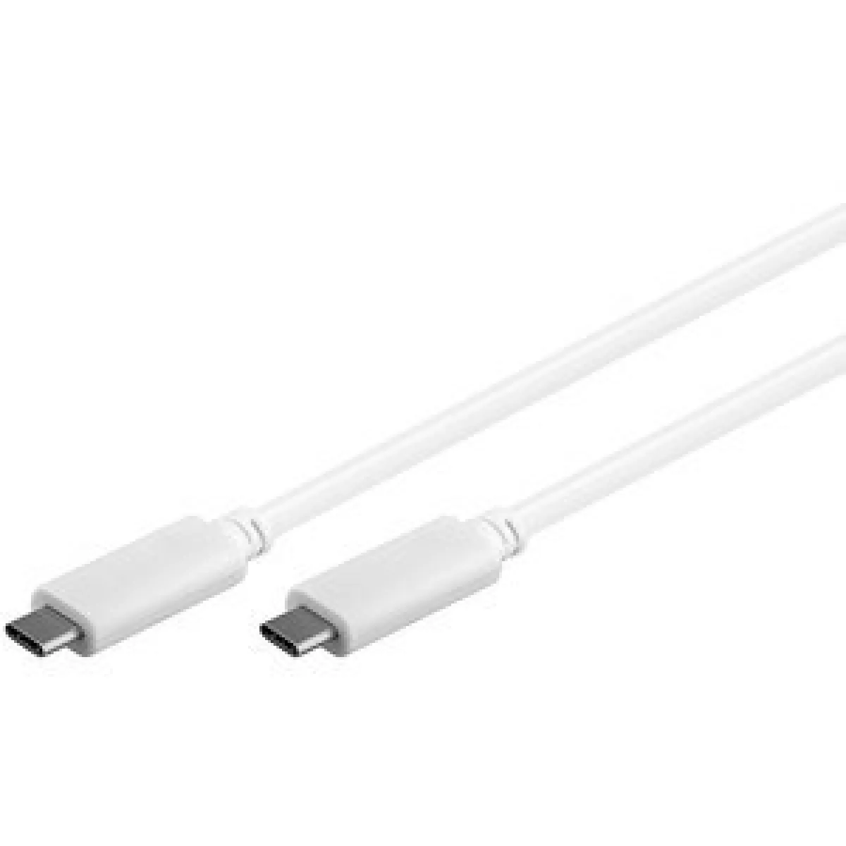 Wentronic Blanc Goobay - Câble Usb - 24 Pin Usb-C (M) Pour 24 Pin Usb-C (M) - Usb 3.1 Gen 1 - 50 Cm - Image 3