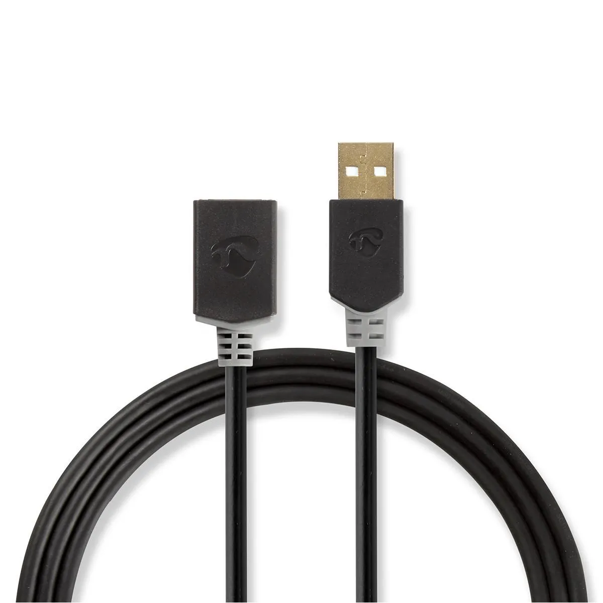 Nedis Câble Rallonge Usb 2.0 A Mâle Vers A Femelle - 2 M