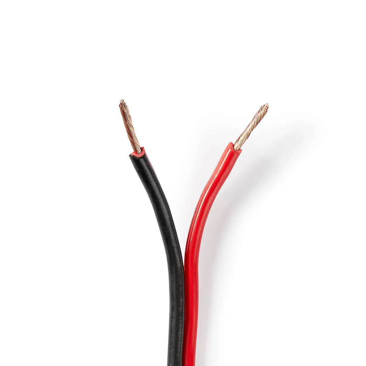 Nedis Rouge/Noir Câble Haut-Parleur 2 X 1,5 Mm² - 25 M