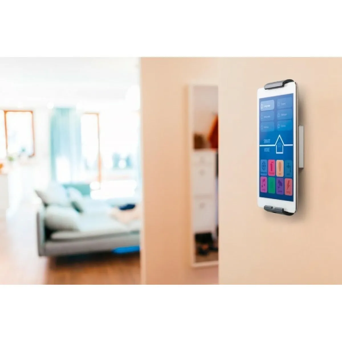 Durable Argent 893323 Support Tablette Mural É Compatible Tablettes 7-13 - Image 5