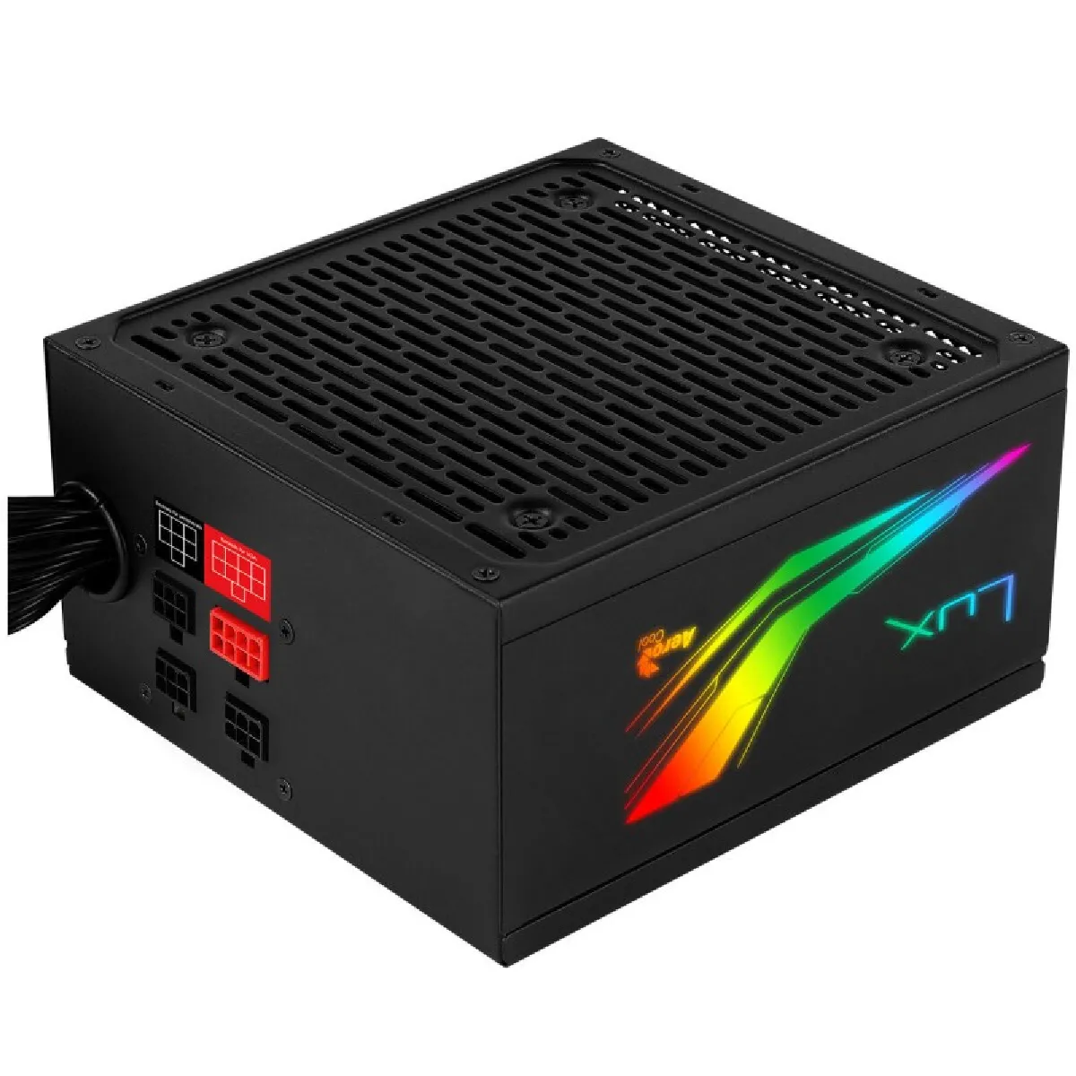 Aerocool LUXRGB550M 550W 80 Plus Bronze RGB Black/Multicolor