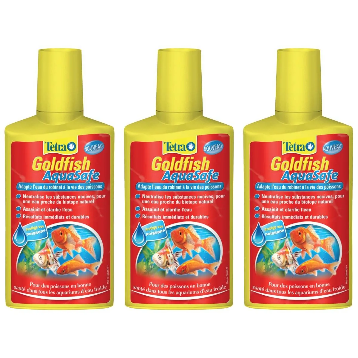 Meilleurs prix pour Traitement De L'eau Tetra Goldfish Aquasafe (Lot De 3)
