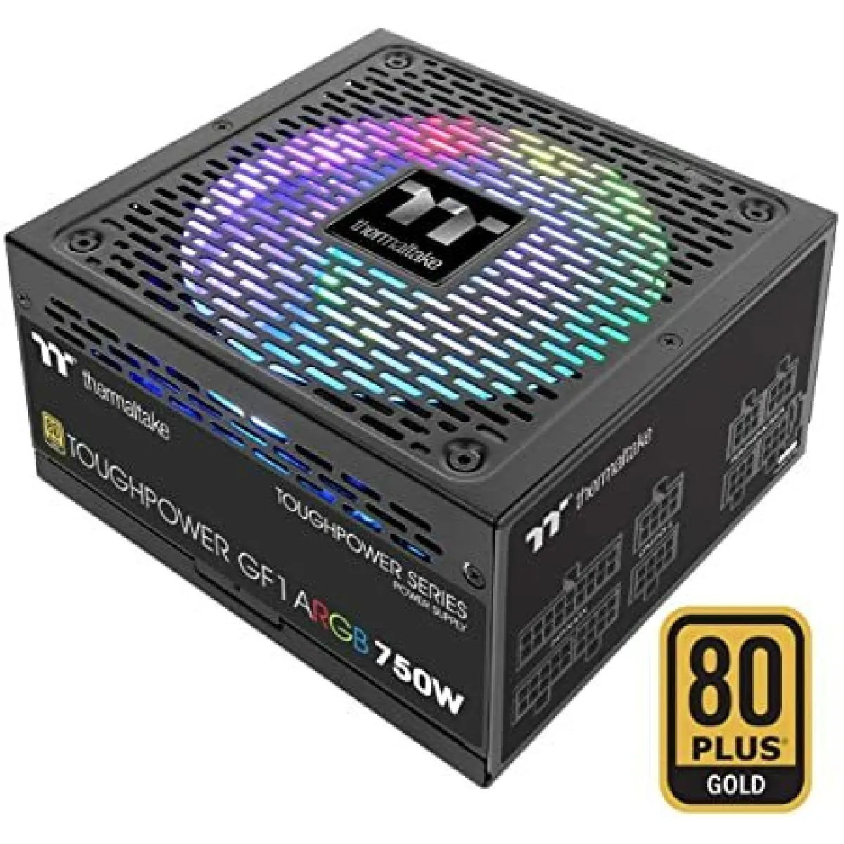 Thermaltake Noir Toughpower Gf2 Argb Ttp-750Ah3fsg-A - Tt Premium Edition - Alimentation Électrique (Interne) - Atx12v - 80 Plus Gold - 750 Watt - Pfc Active - Image 3