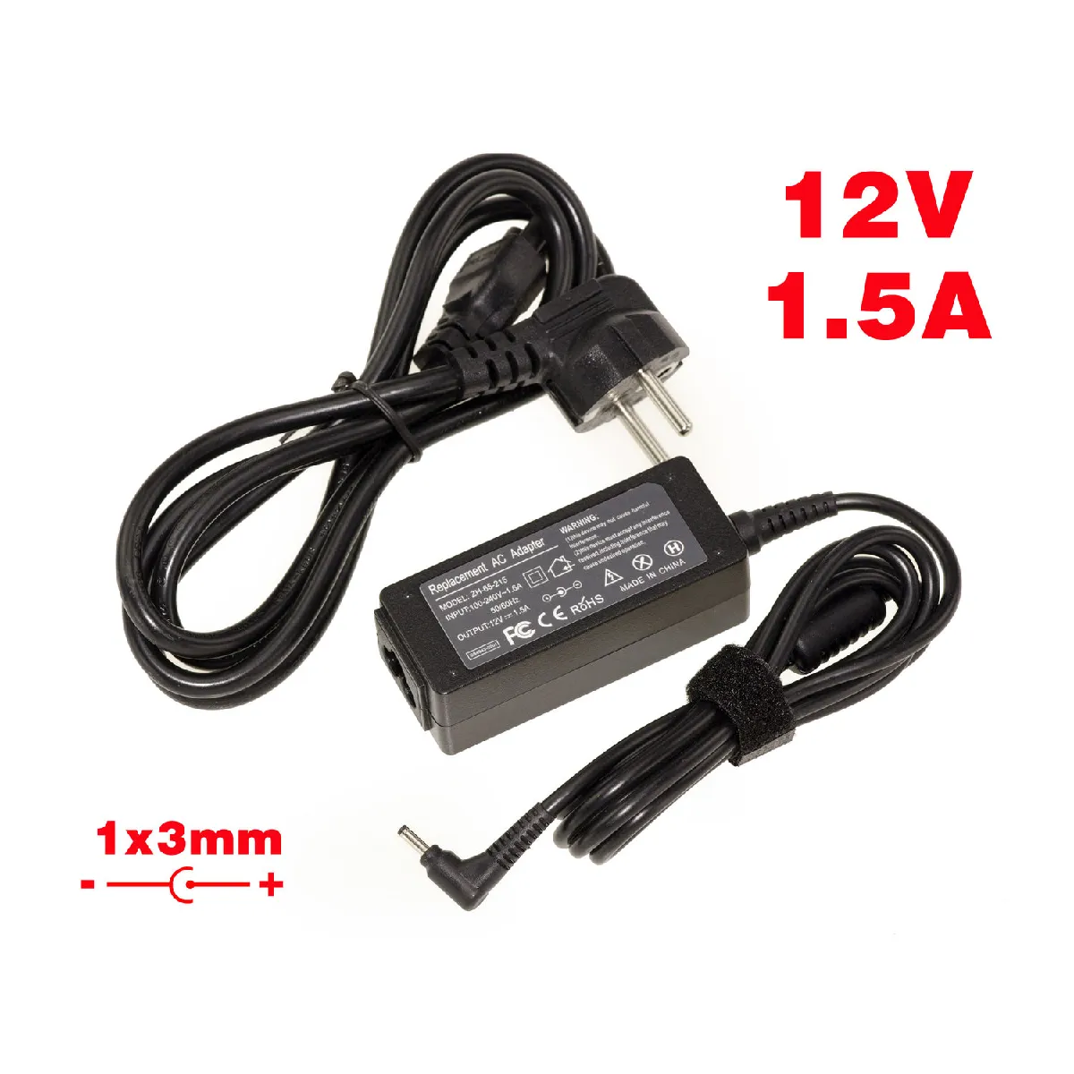 Kalea-Informatique Kalea_informatique Alim Pc 12V 1.5A 1X3mm 40W