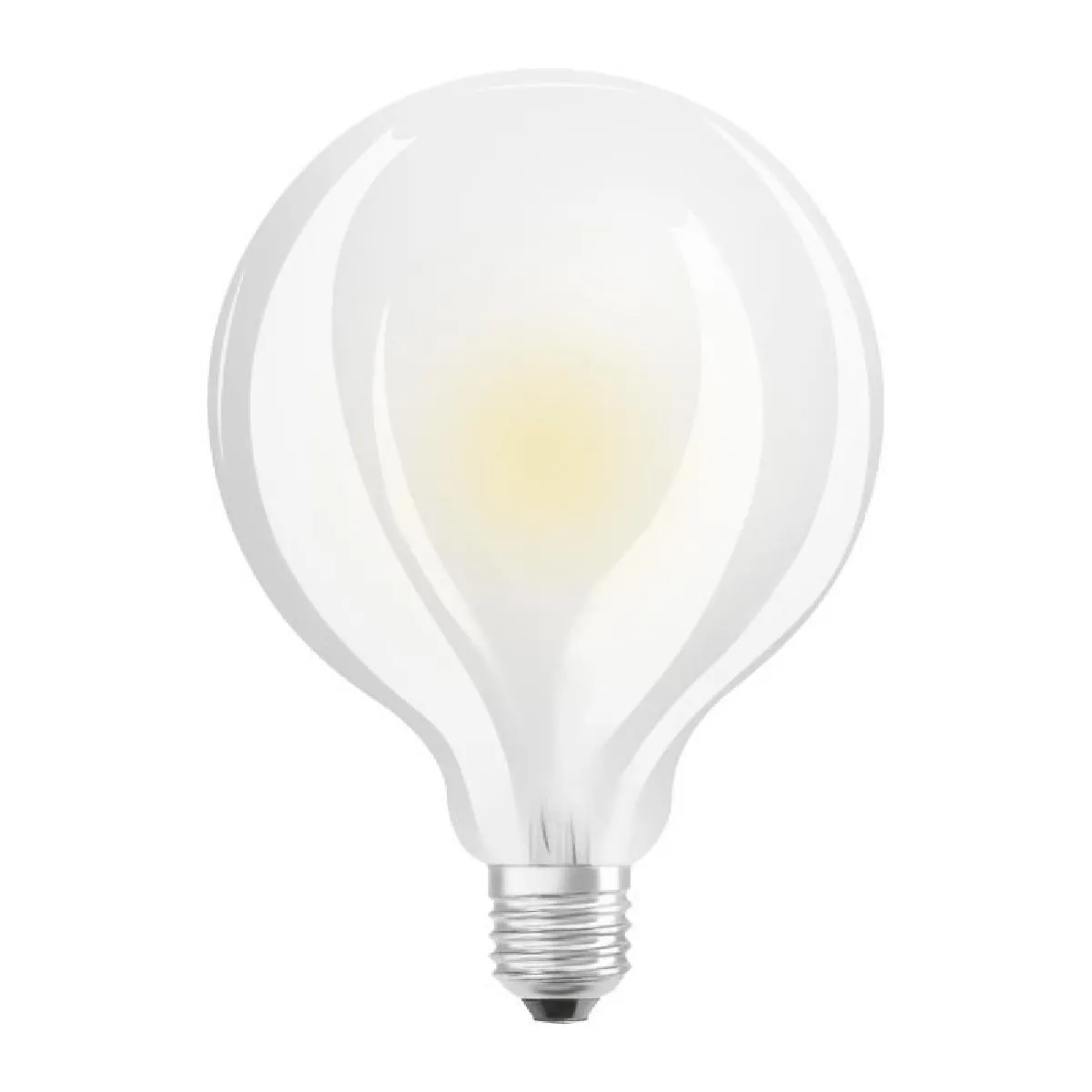 Ampoule Globe LED OSRAM Diamètre 95 mm = 100 E27 Verre dépoli Chaud - vue 4