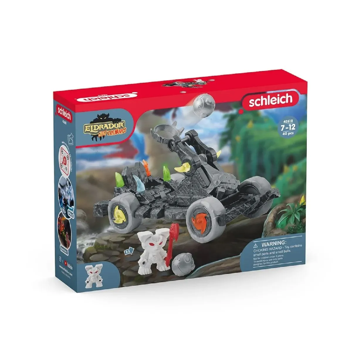 Comparer les prix de Schleich Eldrador Creatures catapulte