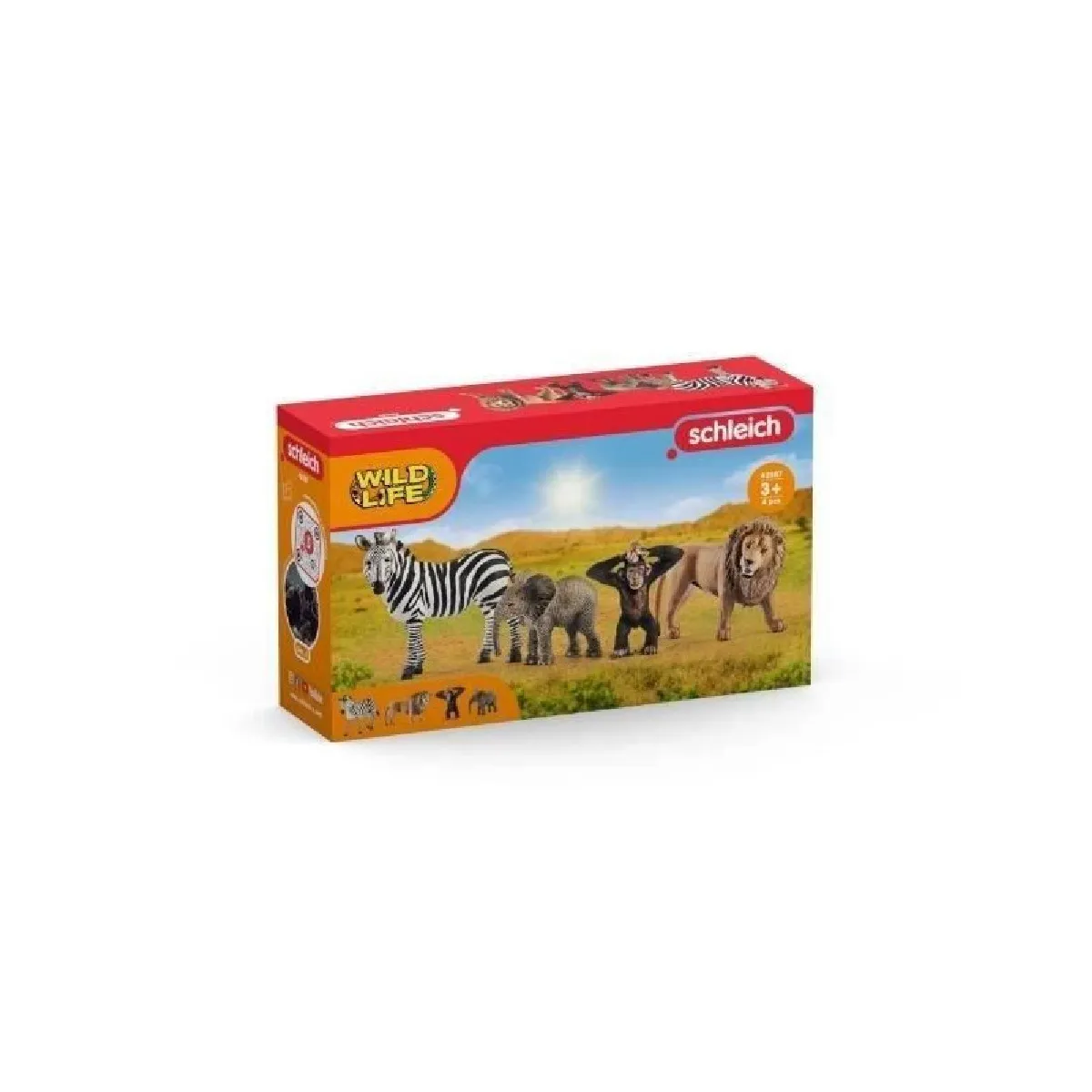 Schleich Coffret Figurines Animaux Wild Life