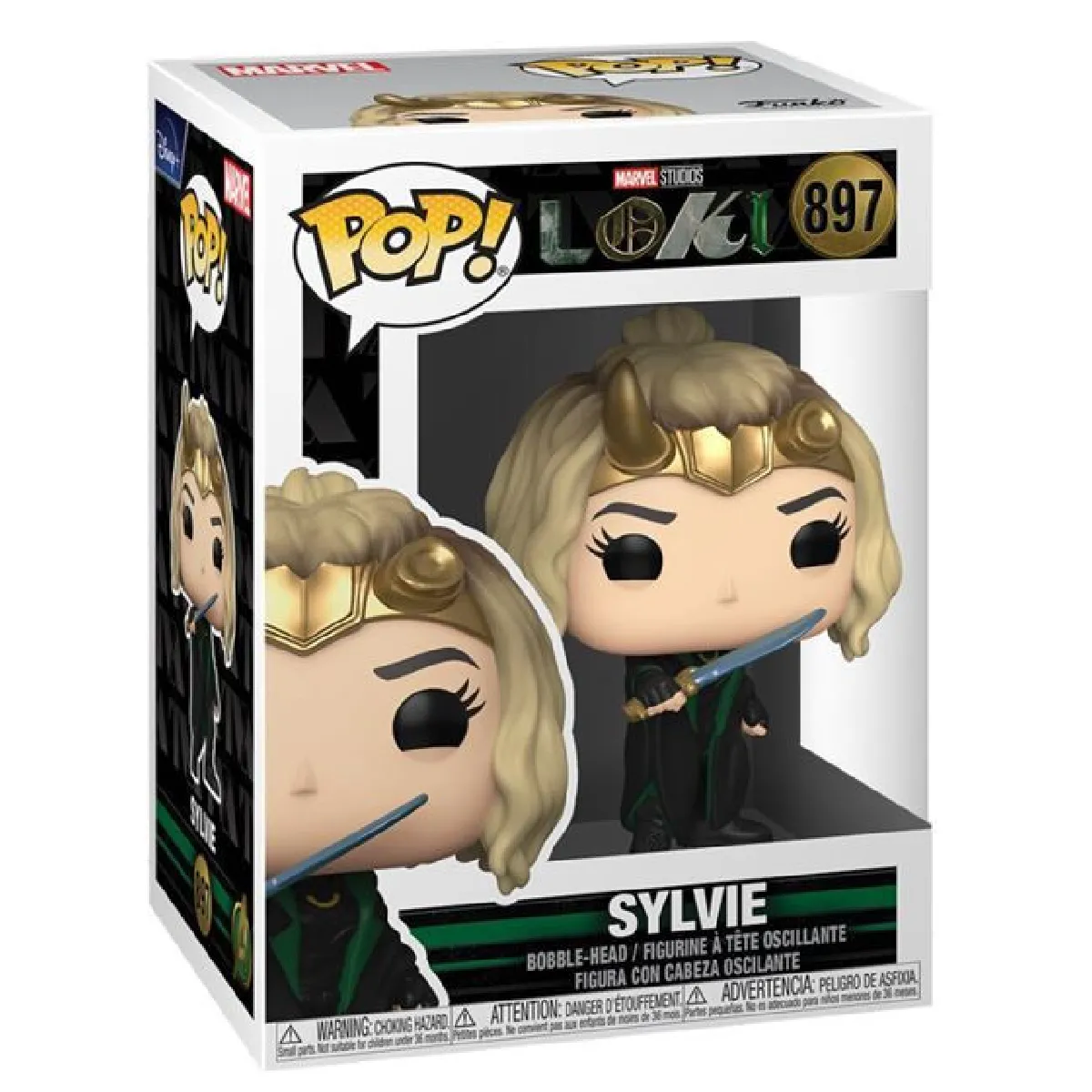 Funko Pop Marvel Loki Sylvie - vue 2