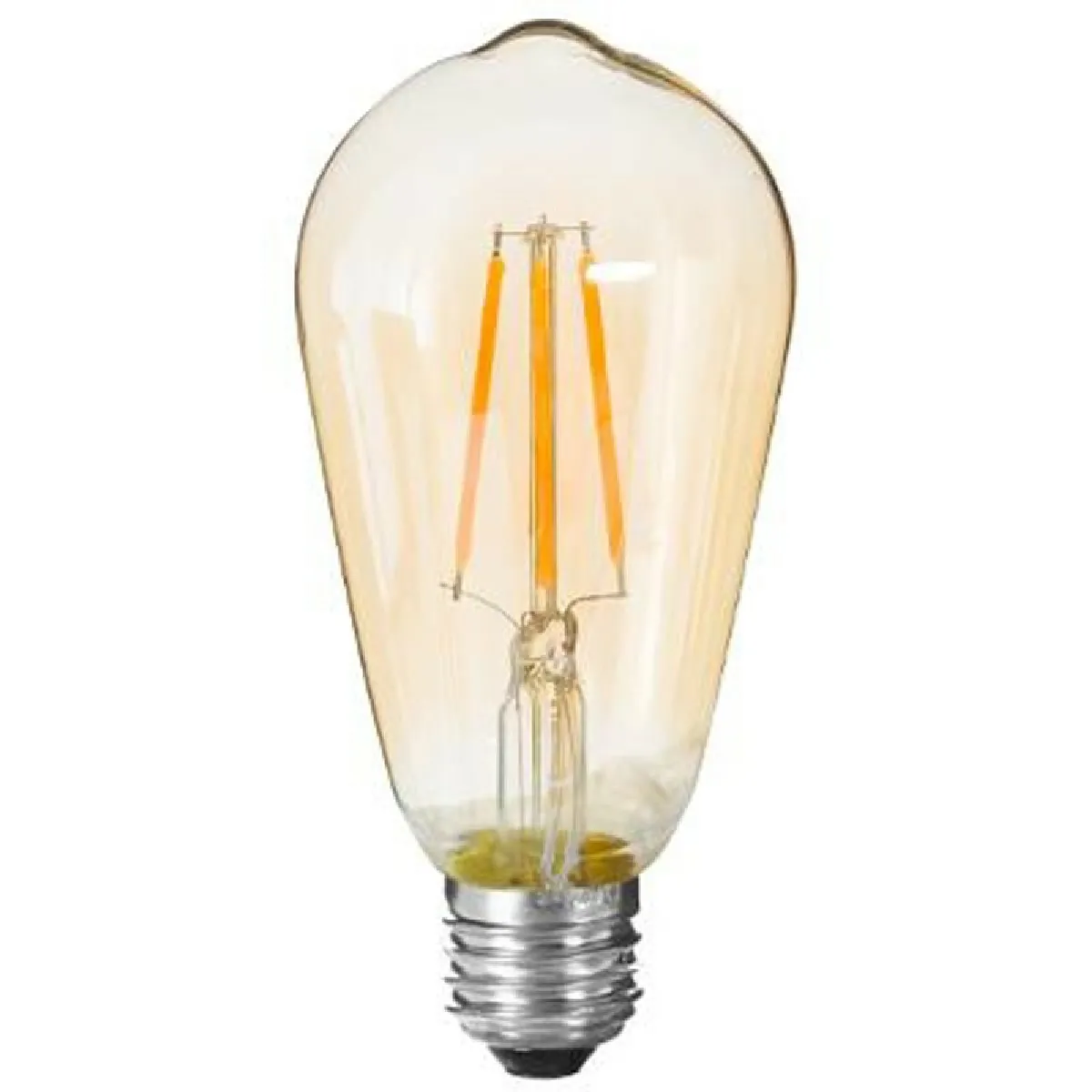 Générique Ampoule Led Flamme Décorative E27 - Ambre