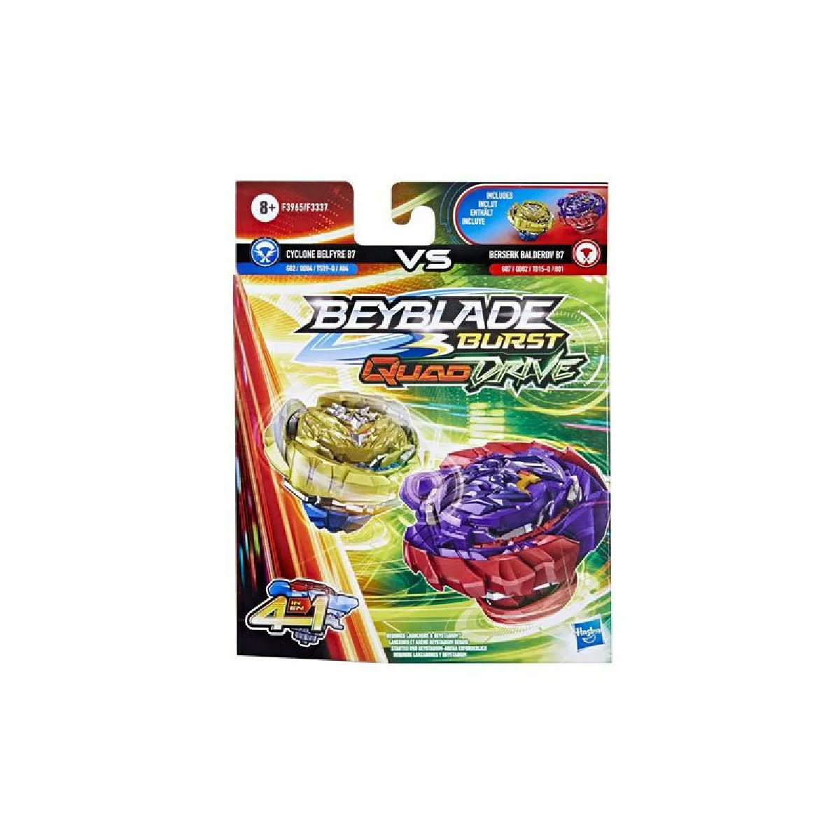 Meilleurs prix pour Beyblade Pack de 2 toupies QuadDrive