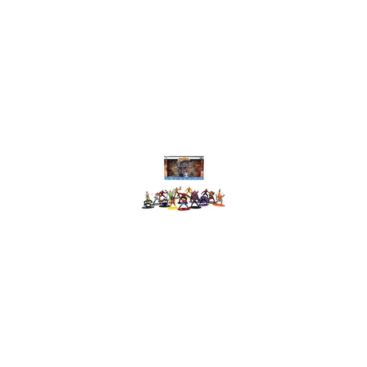 Jada Toys Pack Figurines Marvel En Métal - 18 Pièces