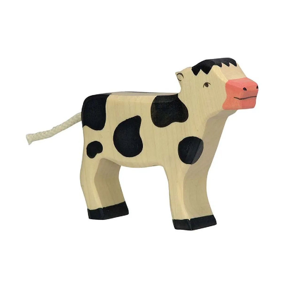 Meilleurs prix pour Holztiger figurine veau en bois - noir