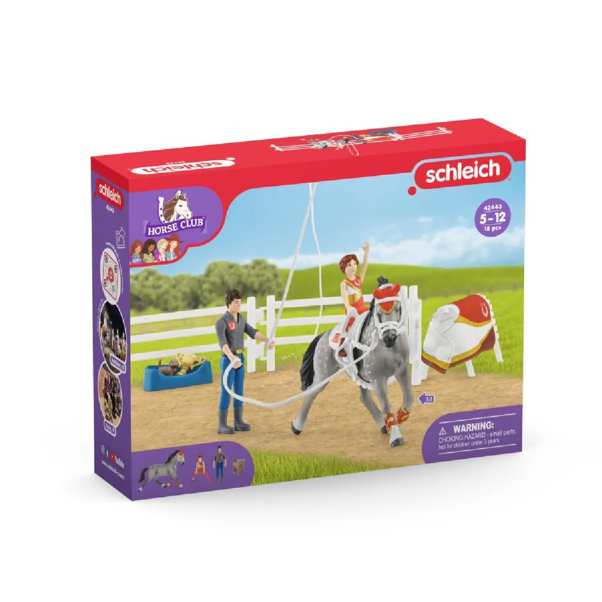 Schleich kit de voltige équestre Horse Club Mia