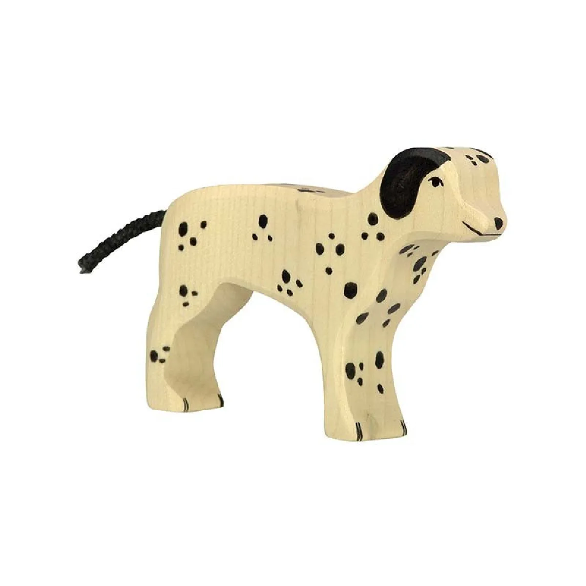 Holztiger figurine dalmatien en bois