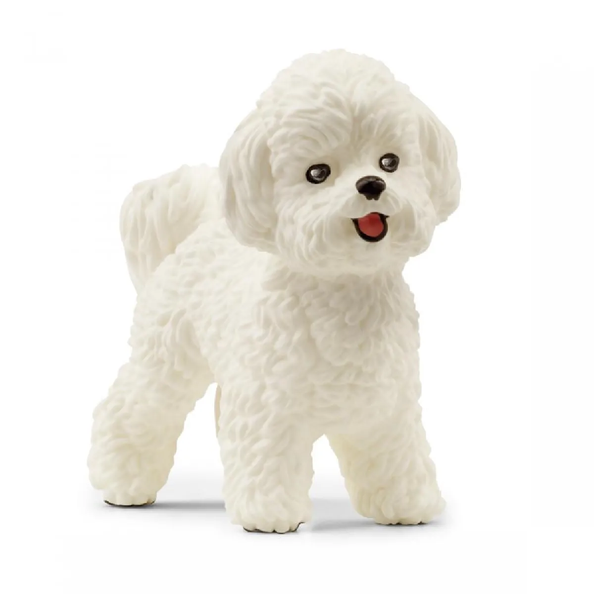 Schleich figurine chien Bichon Frisé