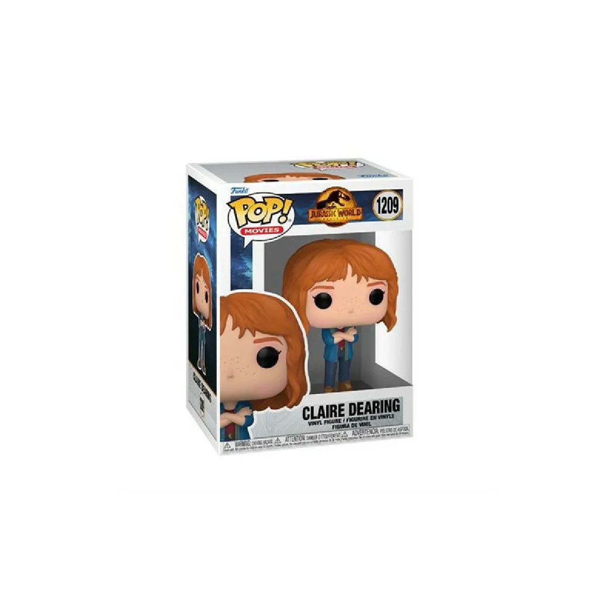 Funko Pop Movies Jurassic World Claire - vue 3
