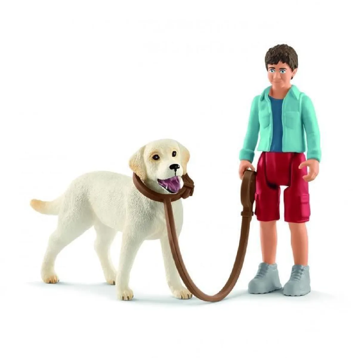 Comparer les prix de Figurine Promenade Labrador Retriever
