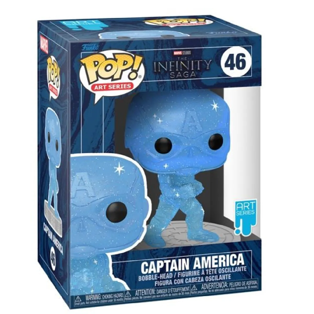 Comparer les prix de Funko Figurine Pop Art Series Captain America
