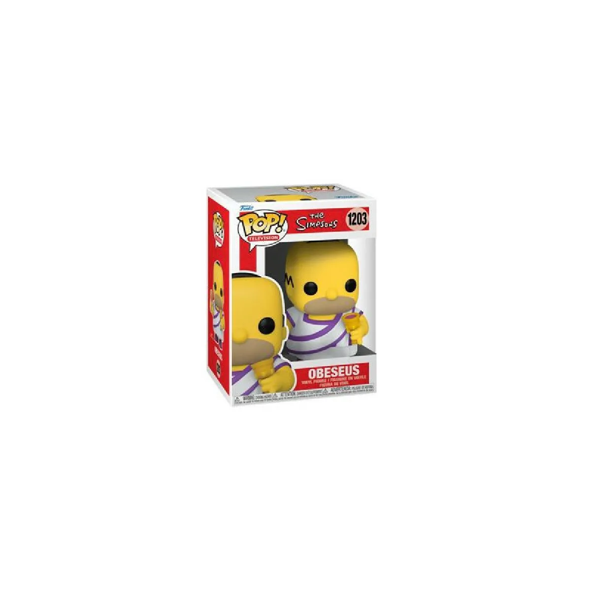 Funko Figurine Pop The Simpsons Obeseus Homer - vue 3