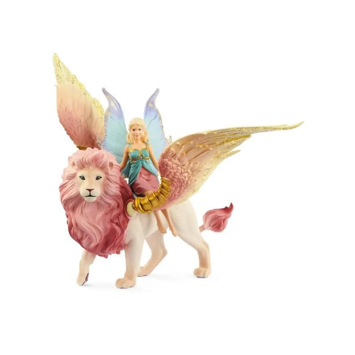 Comparer les prix de Schleich figurine elfe sur lion ailé Bayala