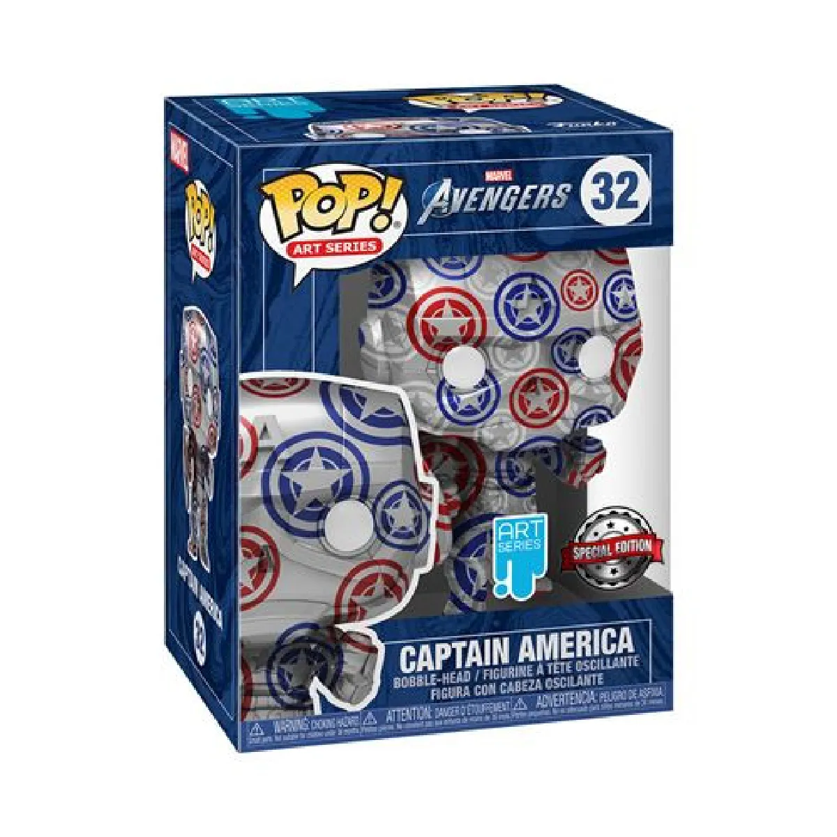 Meilleurs prix pour Funko Figurine Pop Artist Series Captain America Patrioticage