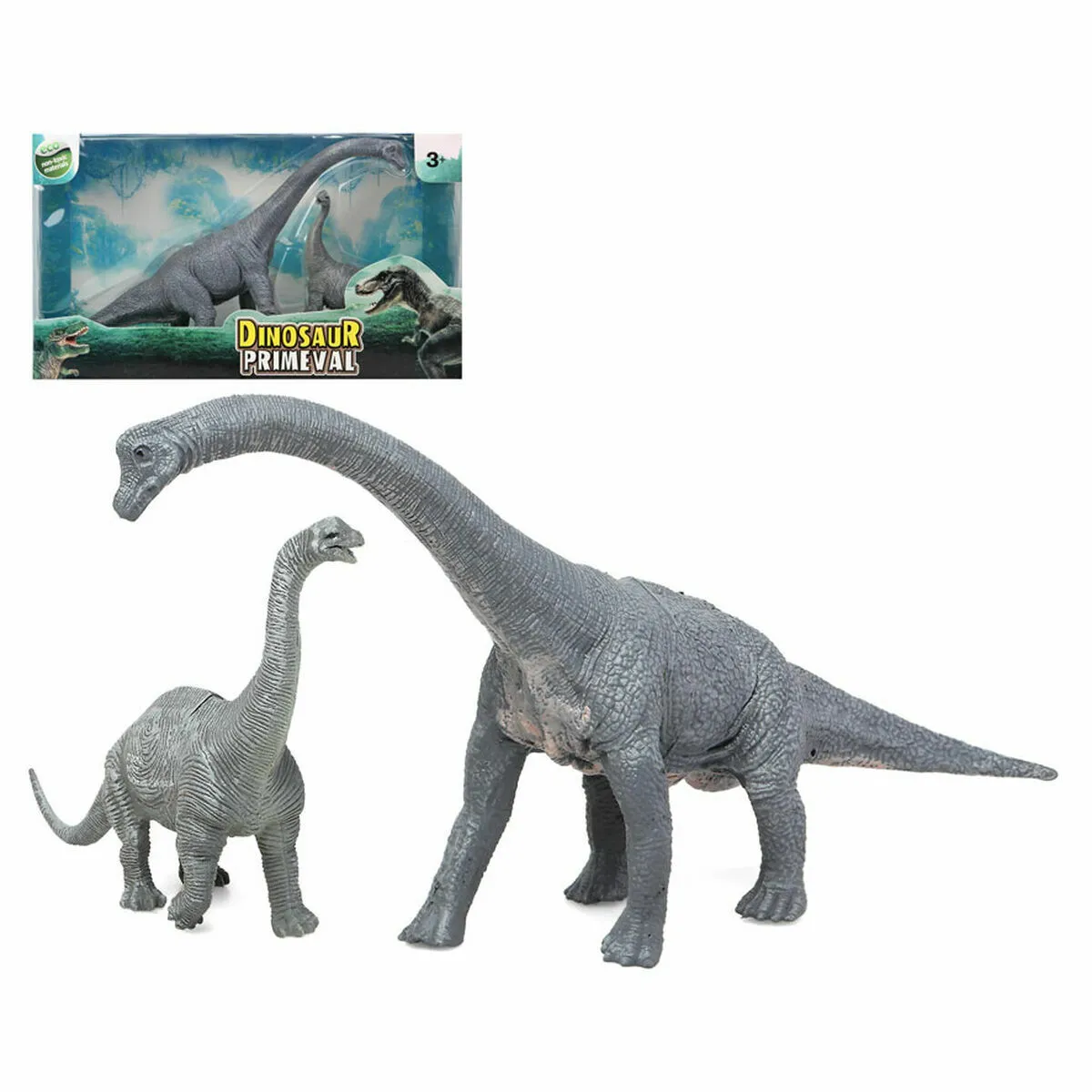 Meilleurs prix pour Big buy Figurines dinosaures, lot de 2