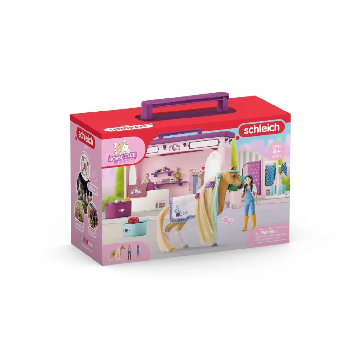 Schleich mallette de coiffage figurines Sofia's Beauties