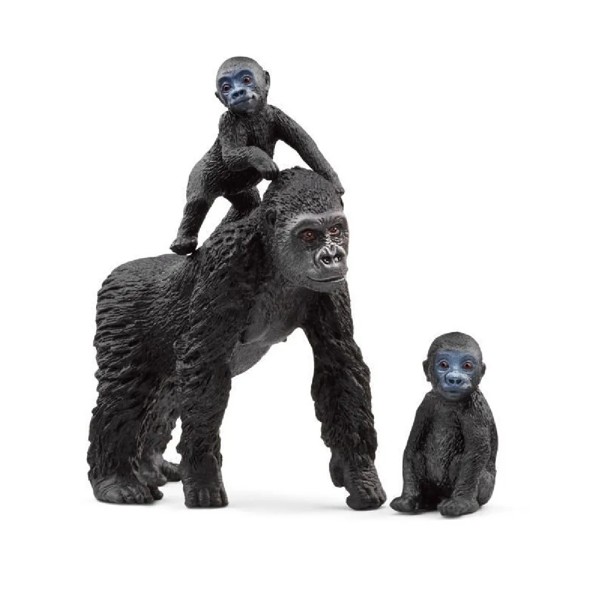 Comparer les prix de Schleich Figurines famille de gorilles Wild Life