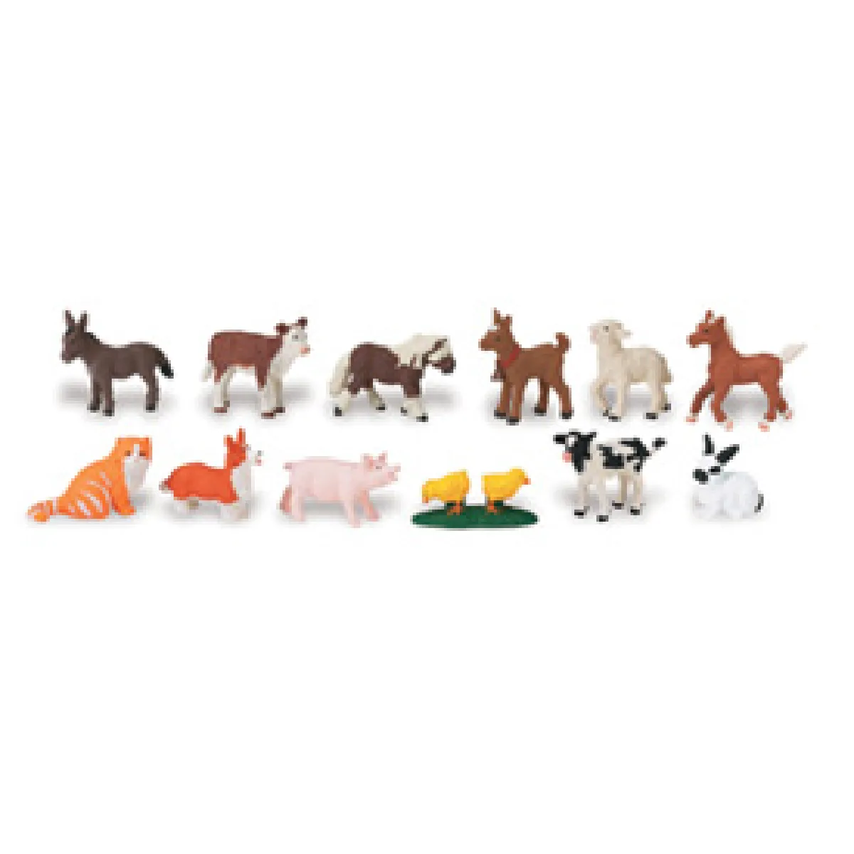 Comparer les prix de Safari Figurines animaux de la ferme bébés