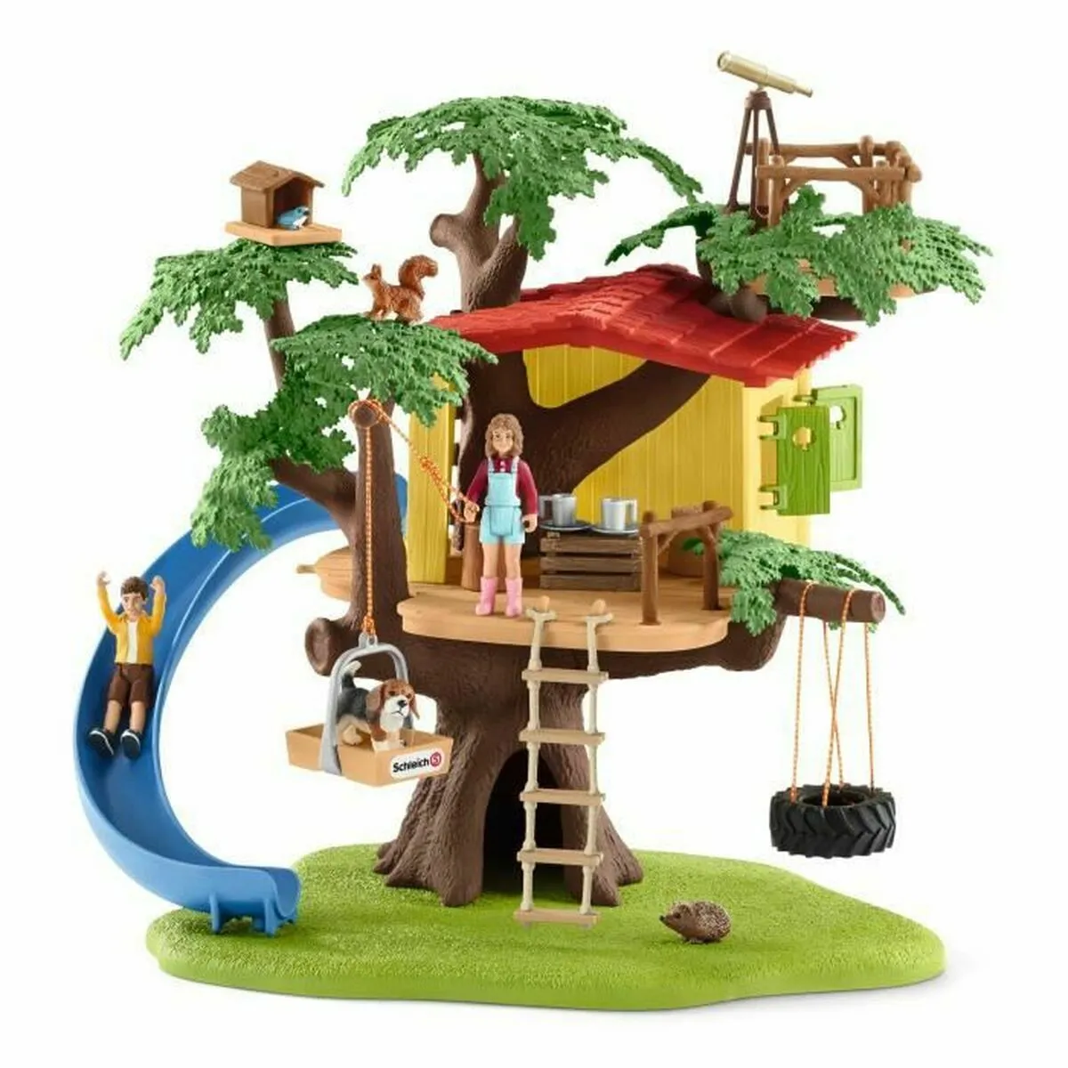 Schleich cabane aventure dans les arbres - set de jeu