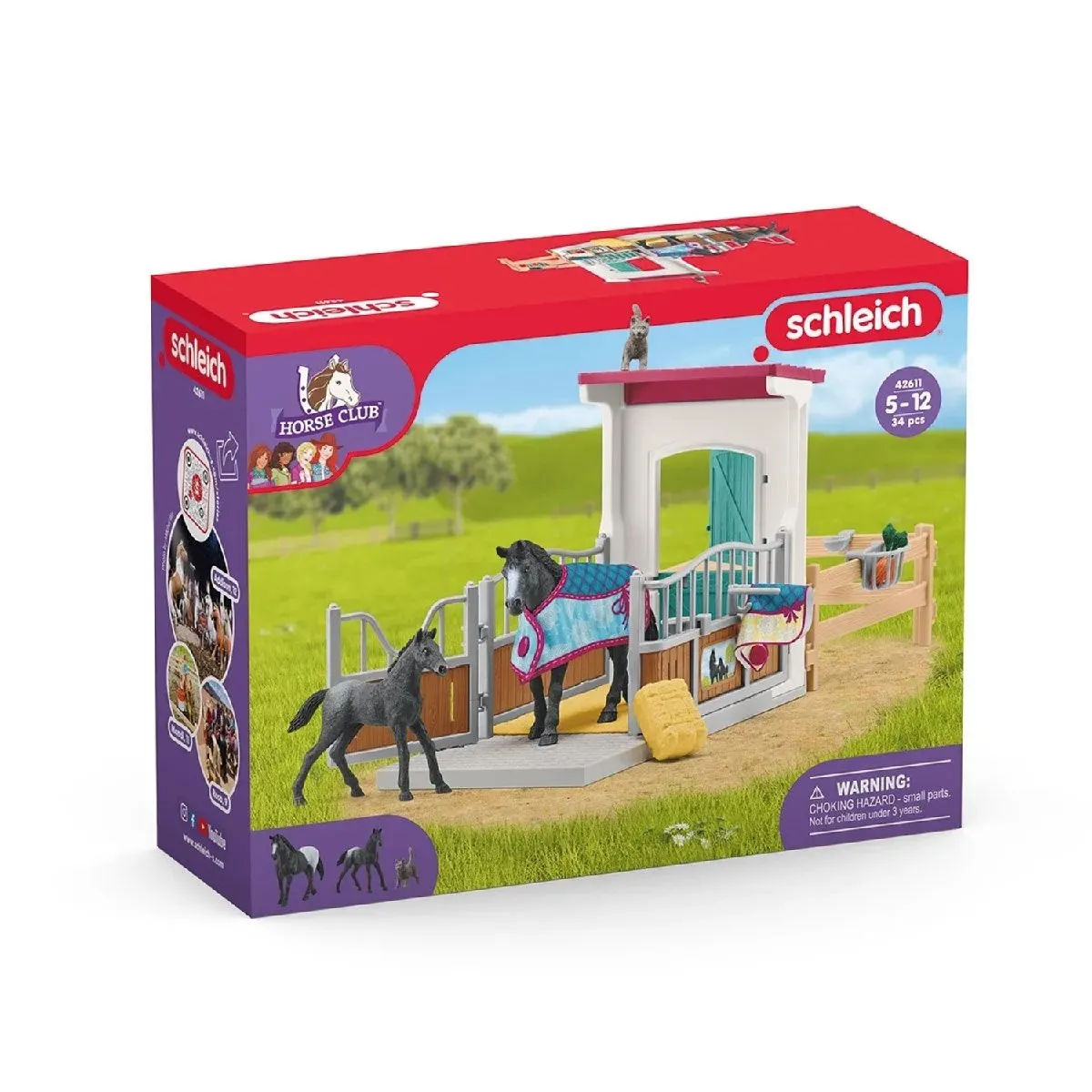 Meilleurs prix pour Schleich Box à cheval Jument et Poulain