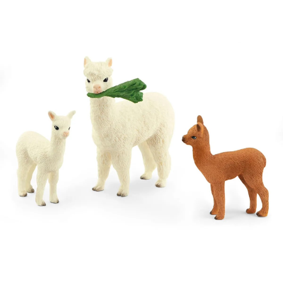 Schleich figurine famille d’alpagas