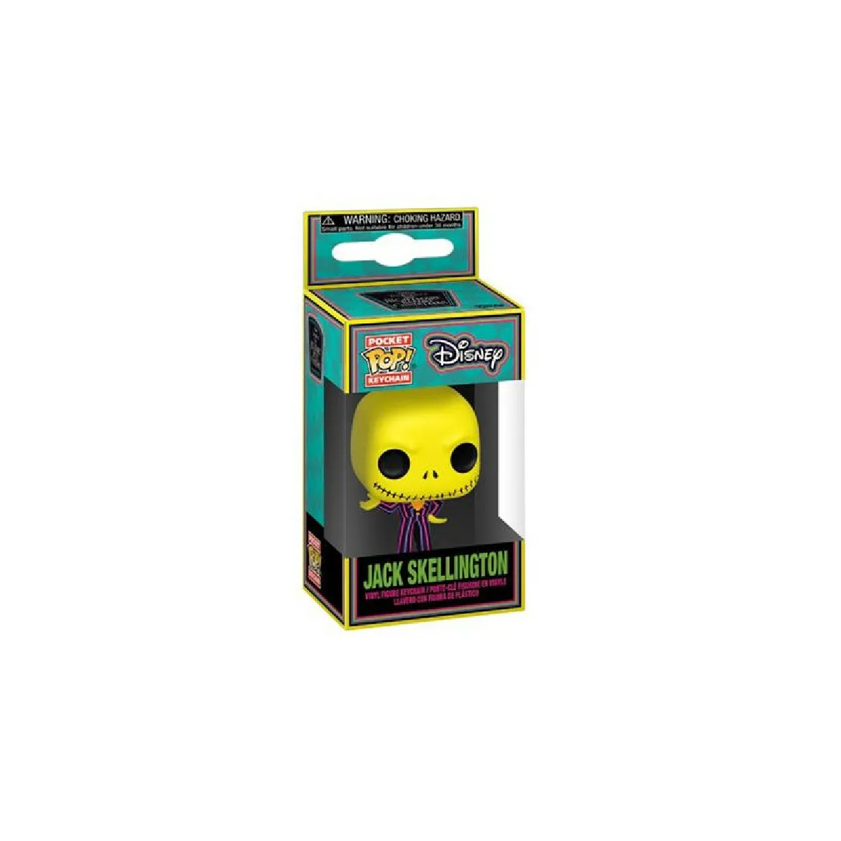 Comparer les prix de Funko Porte-clés Pop Jack Skellington - Black Light