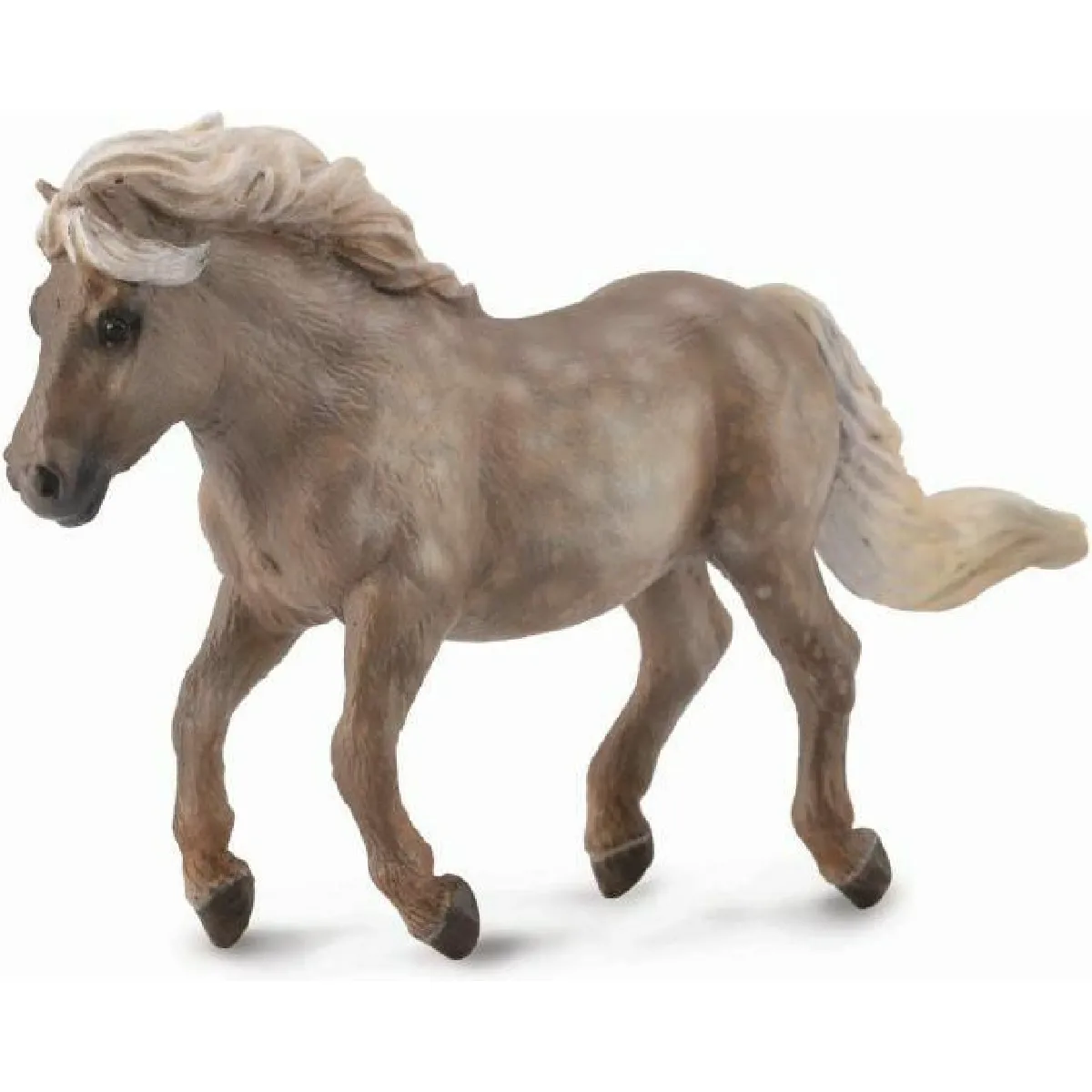 Meilleurs prix pour Collecta figurine poney Shetland Silver dapple