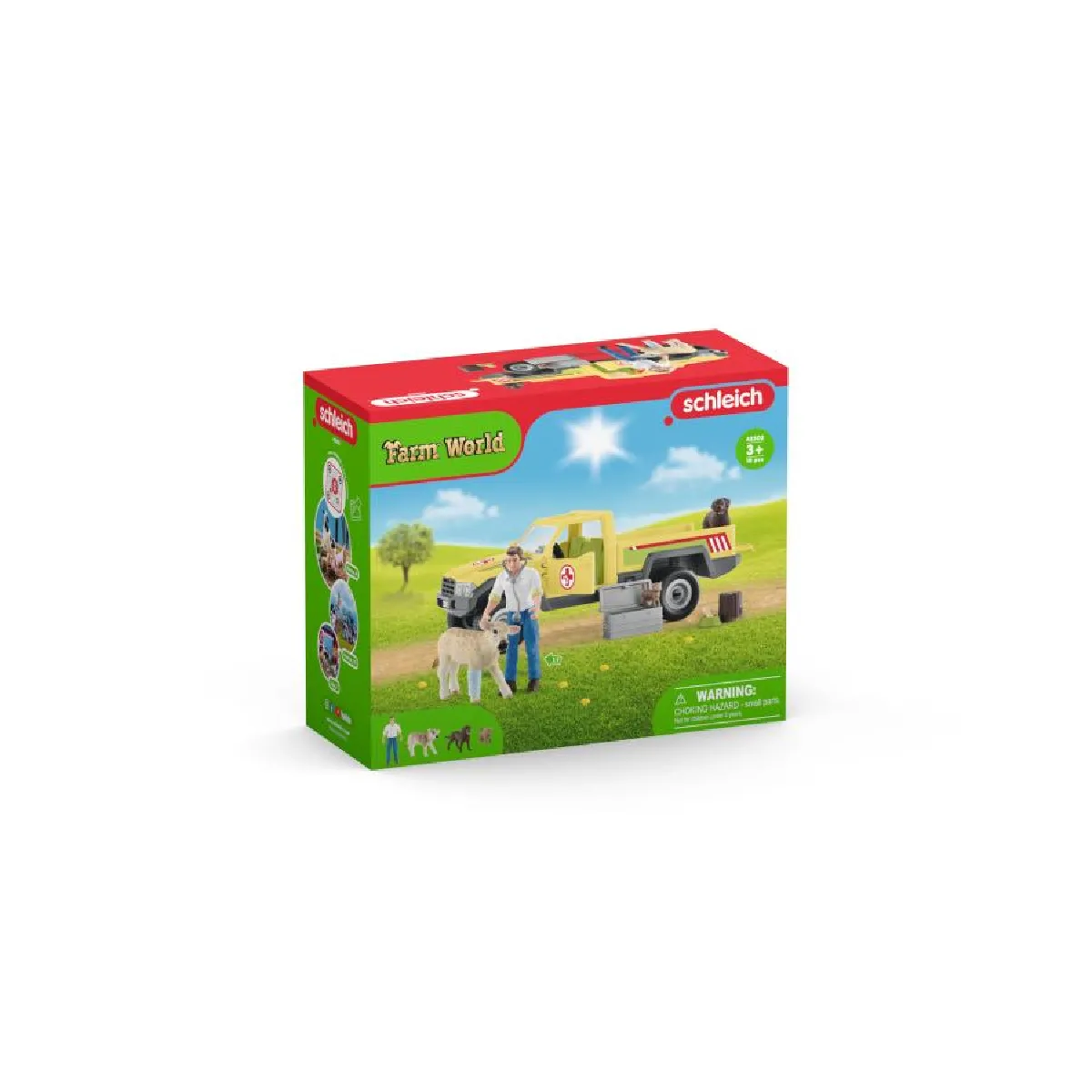 Schleich playset vétérinaire de ferme