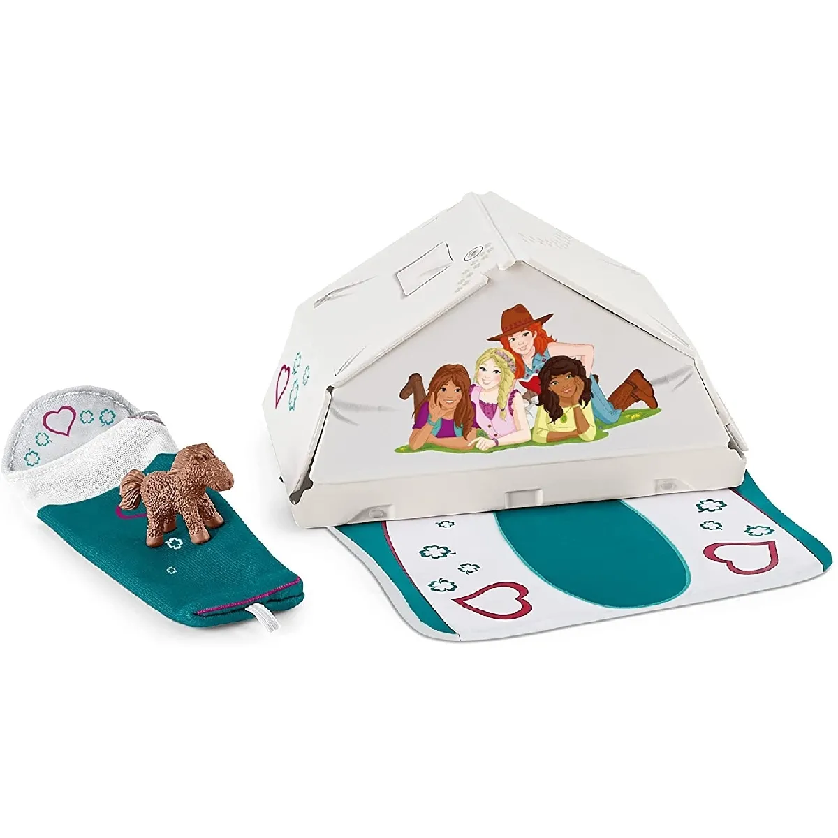 Comparer les prix de Schleich Horse Club accessoires de camping