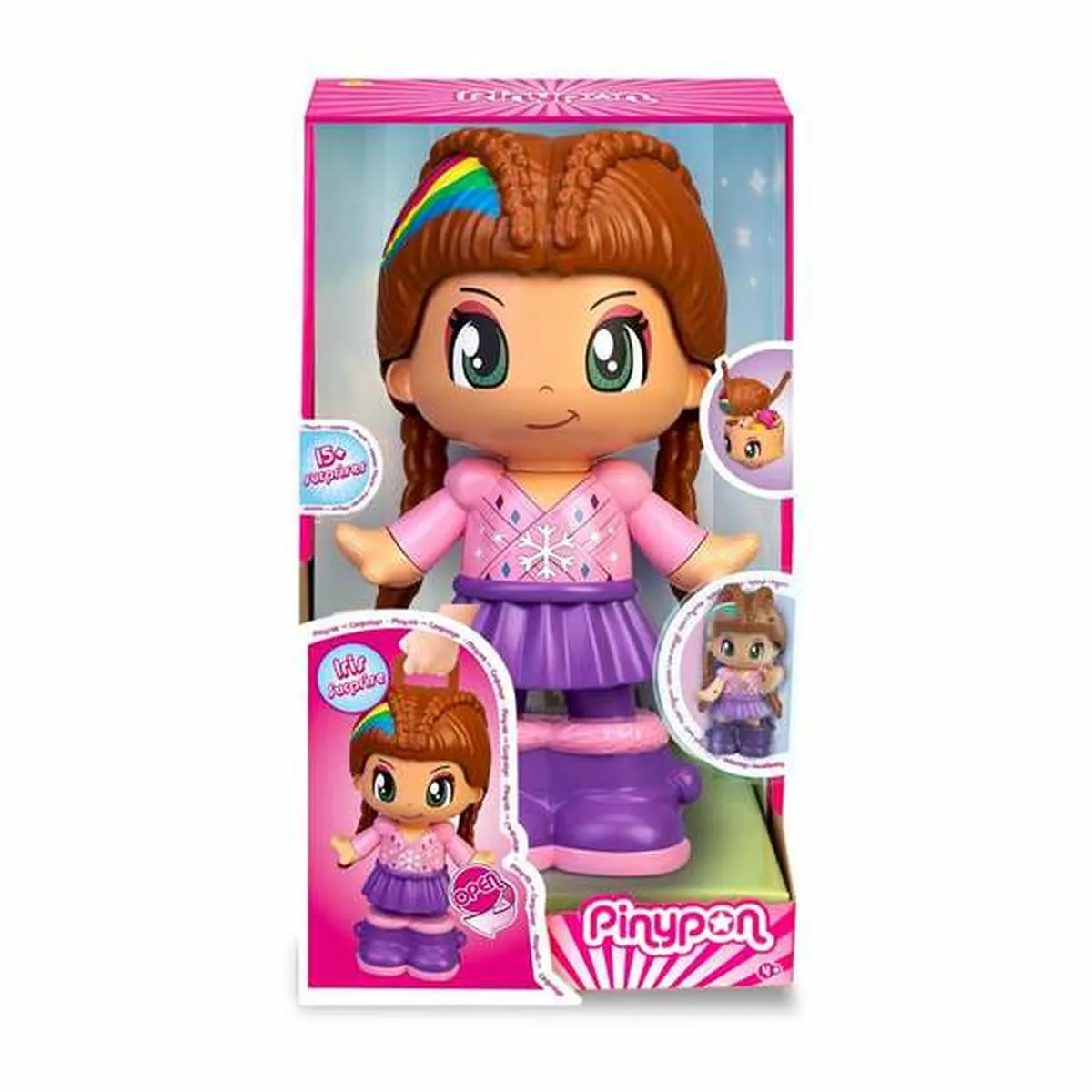 Comparer les prix de Pinypon Playset Iris Surprise figurines