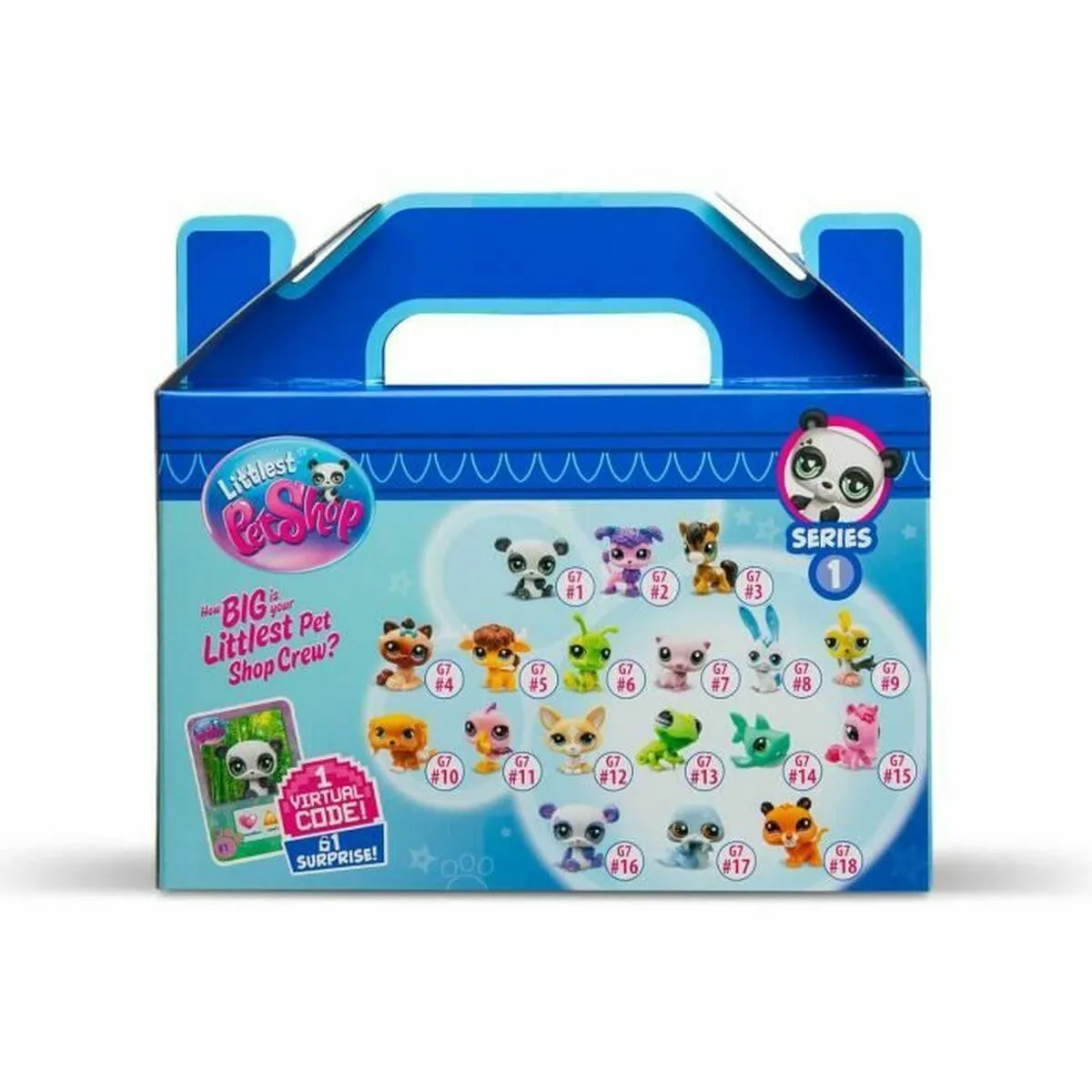 Littlest Pet Shop 3 Pets Surprise Petits Animaux à Collectionner Pack de 3 Animaux Mignons 3 Cartes 3 Pièces 1 Guide Mini Figurines Animaux Jouet Enfant et + BF00568 - vue 7