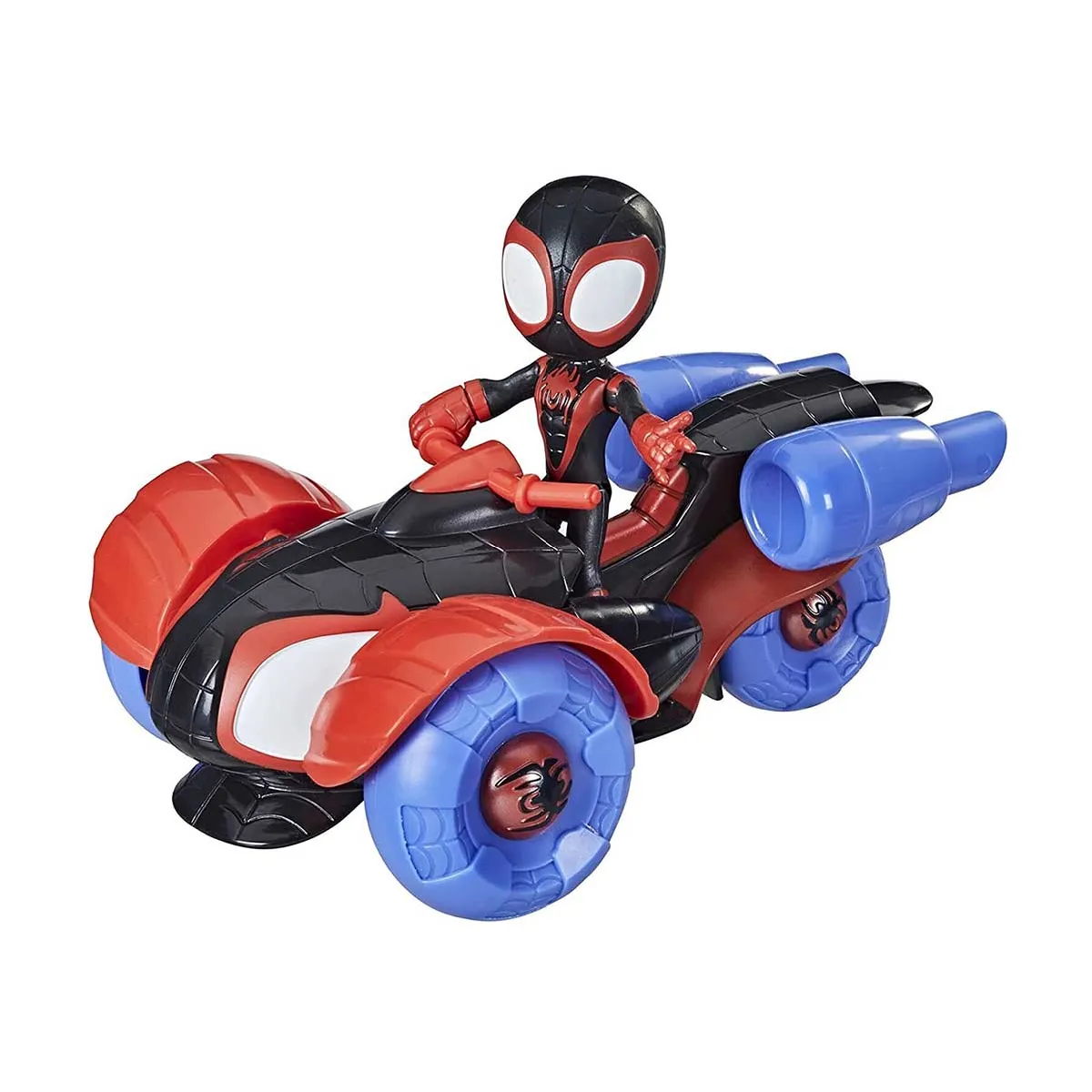Meilleurs prix pour Hasbro figurine Spidey Miles Morales avec Techno-Racer