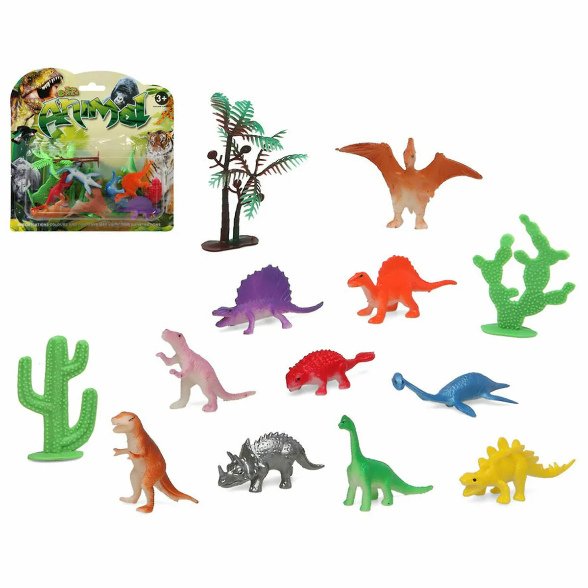 Big buy Set de figurines dinosaures - 13 pièces