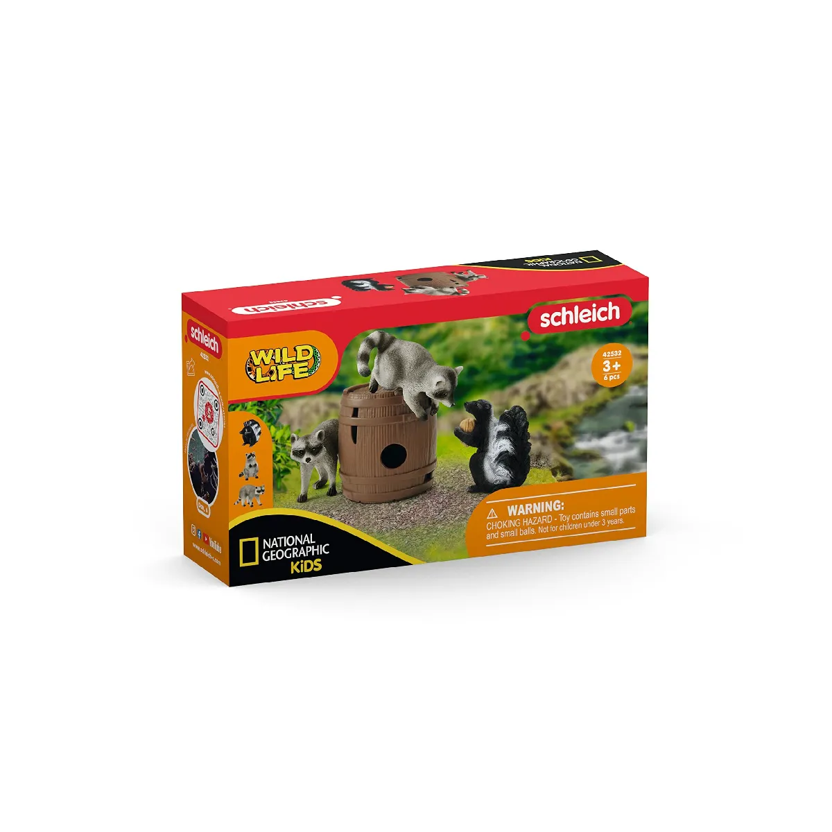 Schleich Figurine Wild Life Jeu autour de la noix