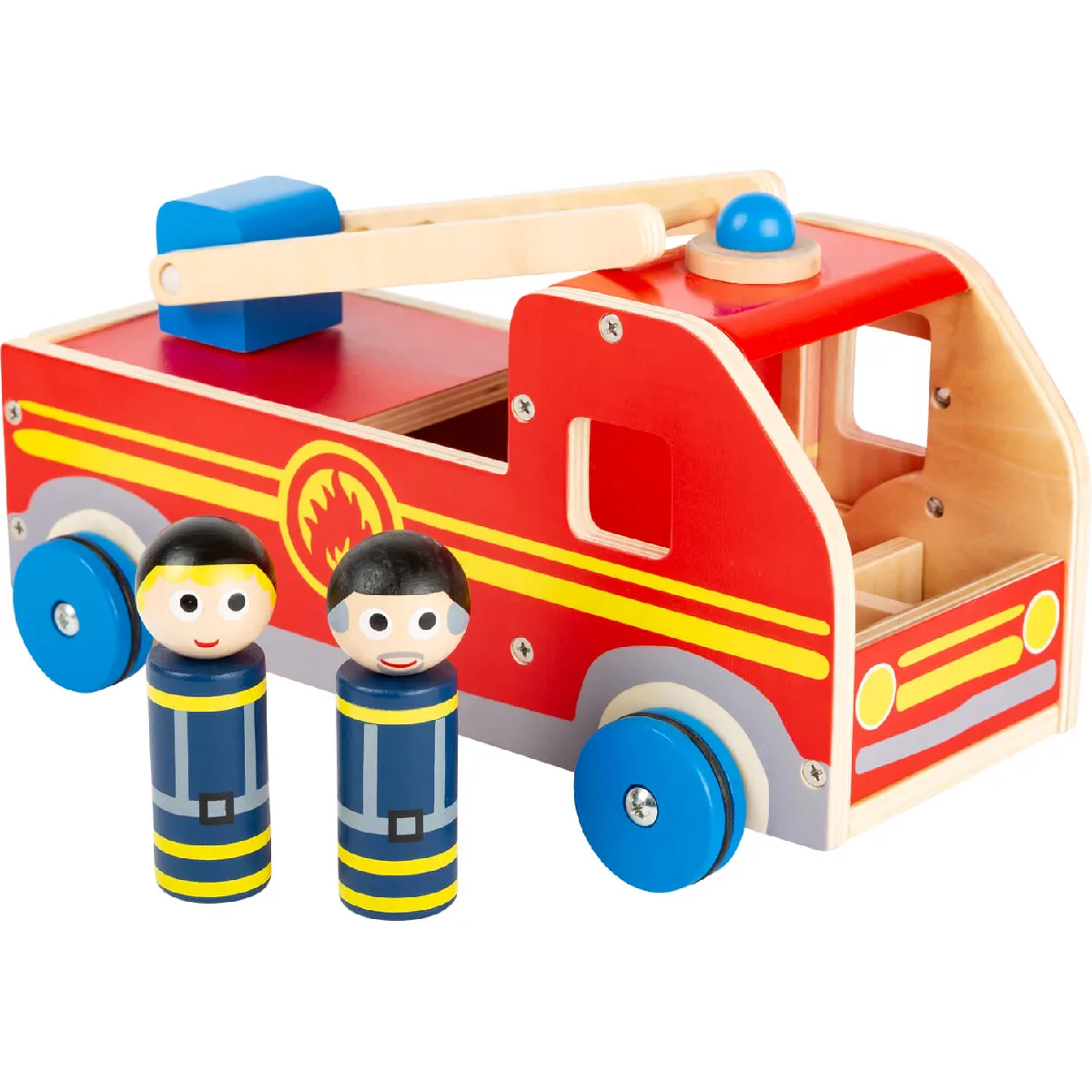 Meilleurs prix pour Small foot camion de pompiers en bois